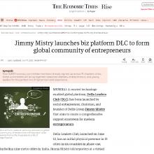 Jimmy Mistry launches Business Platform DLC to form Global Community of Entrepreneurs